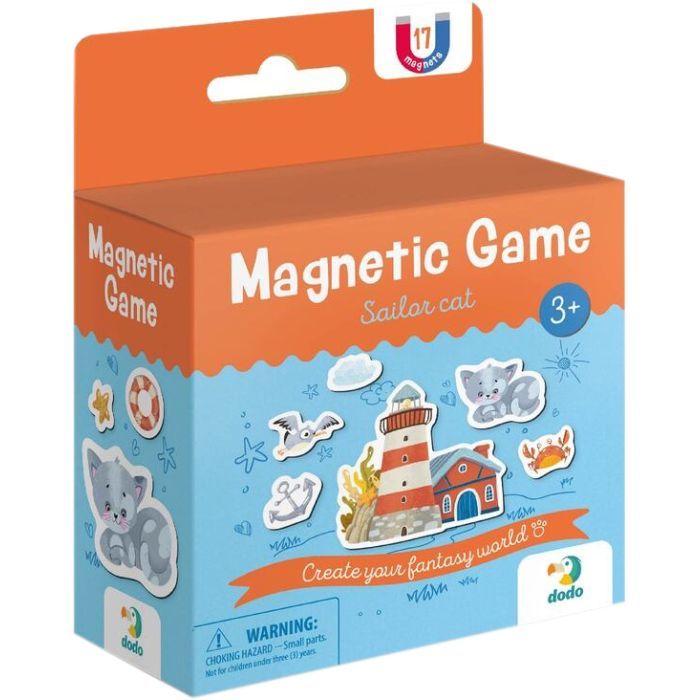 Обучающий набор DoDo Магнітна гра Котик-морячок Фото