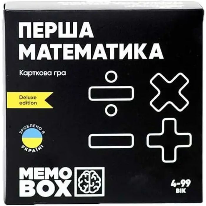 Настольная игра JoyBand MemoBox Delux Первая математика Фото