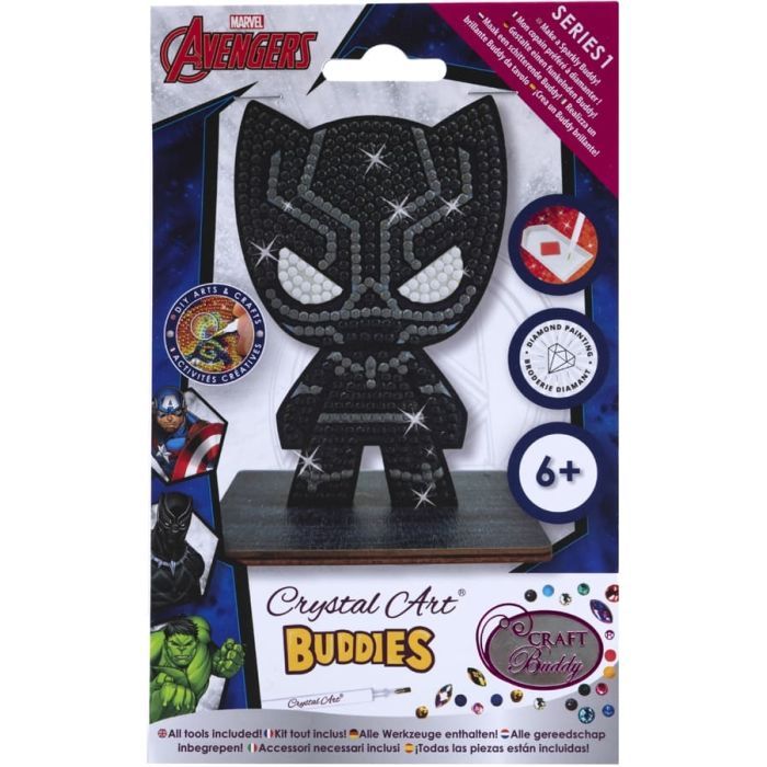 Набор для творчества Crystal Art Чорна пантера Фото