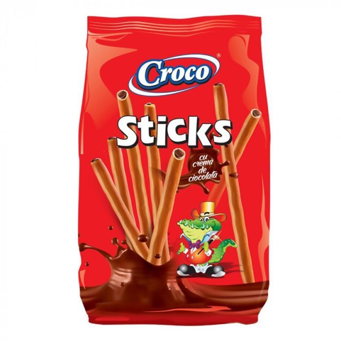Печенье Croco Sticks с шоколадным кремом 80 г Фото