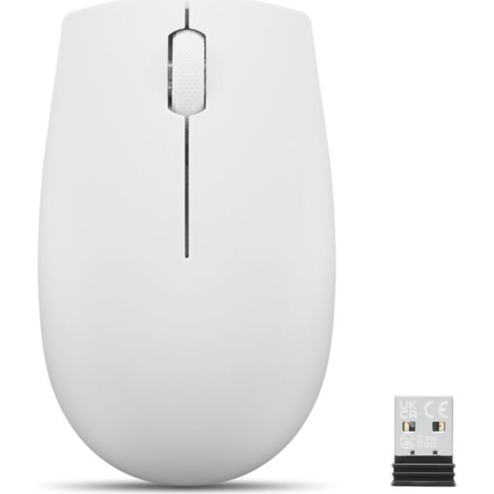 Мышка Lenovo 300 Wireless Cloud Grey Фото