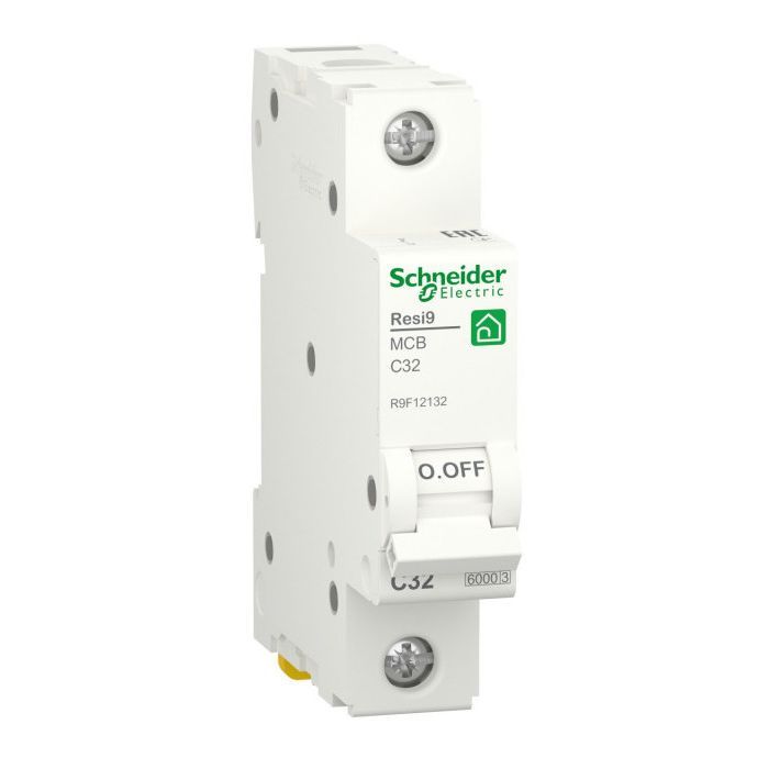 Автоматический выключатель Schneider Electric RESI9 6kA 1P 32A C Фото