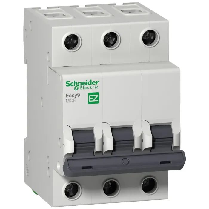 Автоматический выключатель Schneider Electric Easy9 3P 10A C Фото