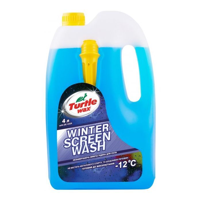 Омыватель автомобильный TURTLE WAX Winter Screen Wash -12 4л Фото