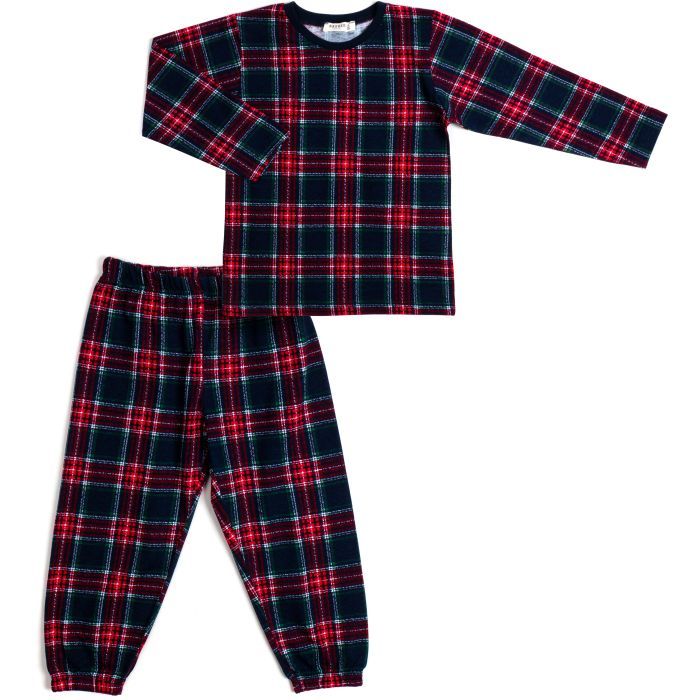 Пижама детская Breeze у клітинку Фото