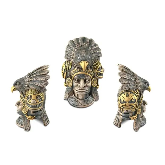 Декорация в аквариум ExoTerra Eagle Knight воин ацтек Фото
