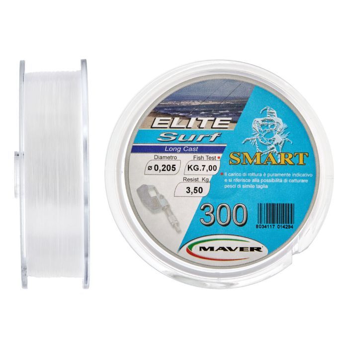 Леска Smart Elite Surf 300m 0.235mm 4.4kg Фото