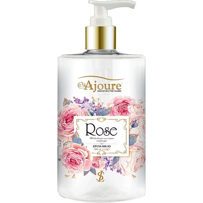 Жидкое мыло Ajoure Роза 500 мл Фото
