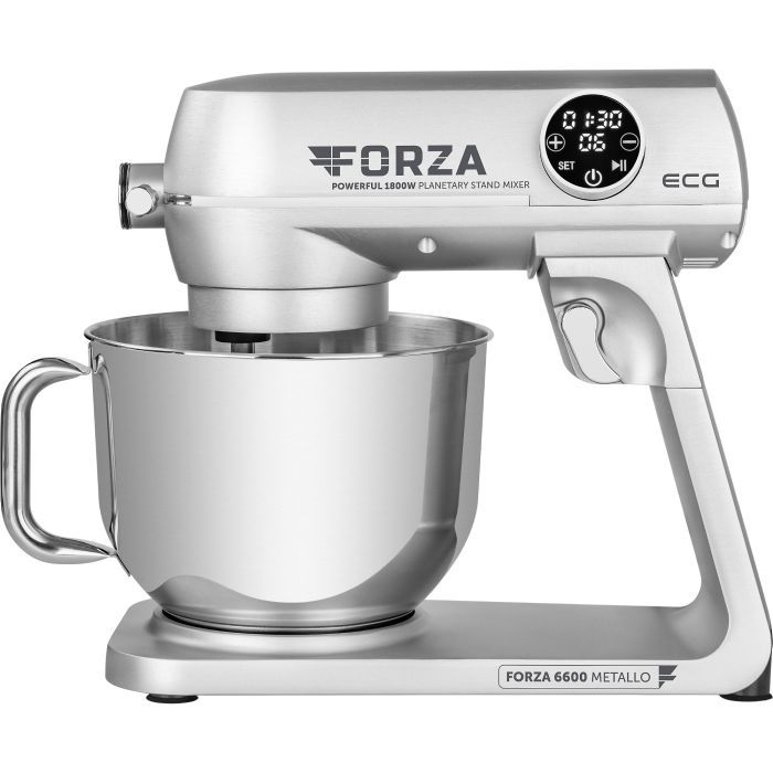 Кухонный комбайн ECG FORZA 6600 Metallo Argento Фото