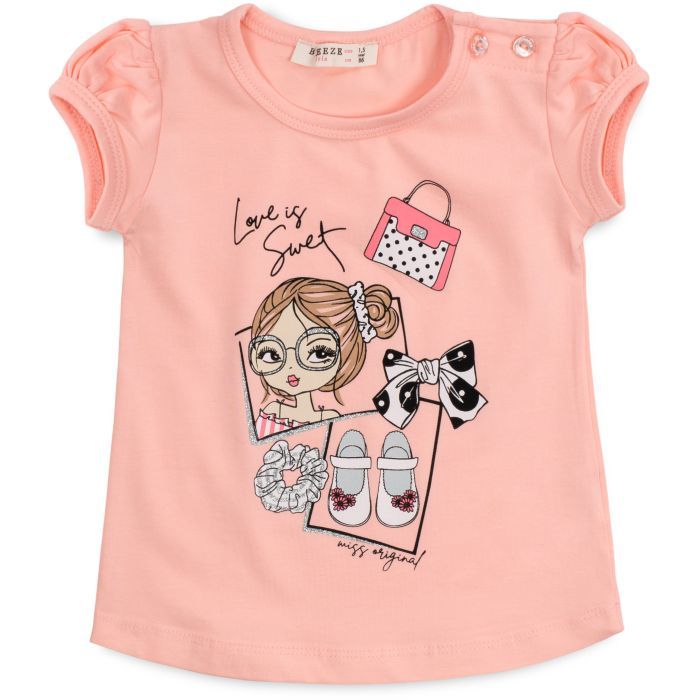 Футболка детская Breeze з дівчинкою Фото