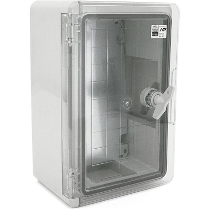 Шкаф настенный ADAL PANO 300х200х130, з прозор. двецятами, IP65, Бокс ударо Фото