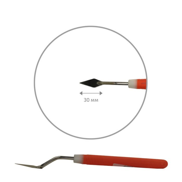 Мастихин RG 040 длина 3см, ромб мини Фото