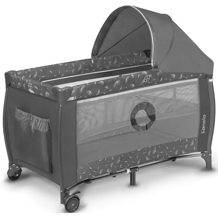 Детский манеж Lionelo Sven Plus Grey Concrete Фото 1