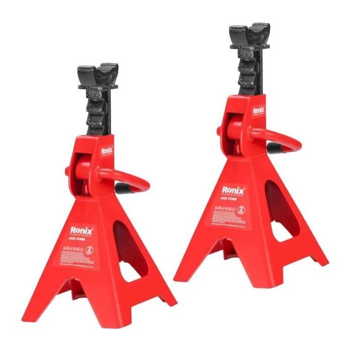 Домкрат Ronix комплект 2 шт домкар-подставка, 2т Фото