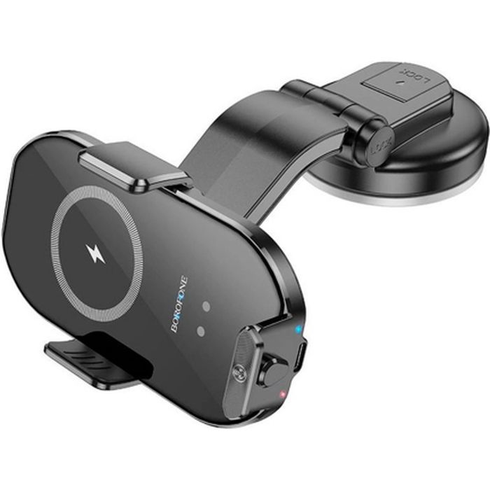 Универсальный автодержатель BOROFONE BH206, Black, Box Фото
