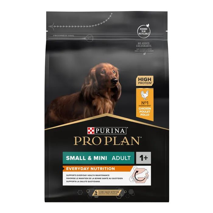 Сухой корм для собак Purina Pro Plan Dog Small&Mini Adult з куркою і рисом 3 кг Фото