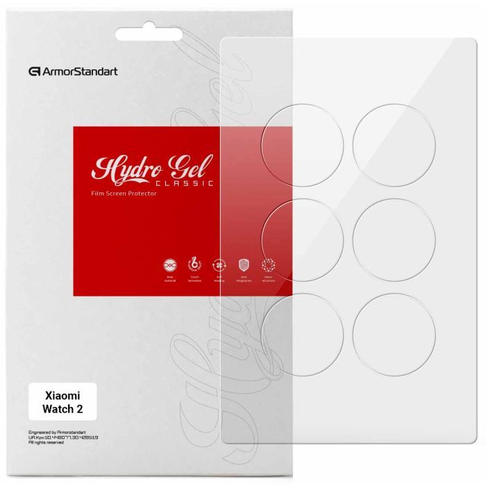 Пленка защитная Armorstandart Xiaomi Watch 2 6pcs Фото