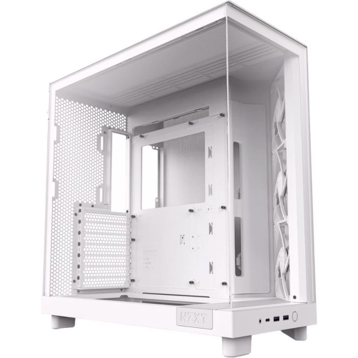 Корпус для ПК NZXT H6 Flow All white Фото