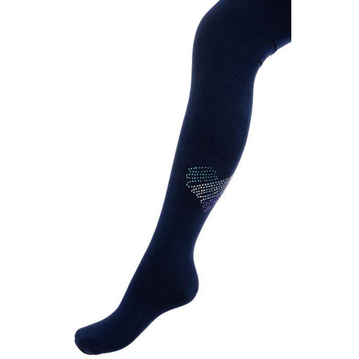 Колготки детские BNM с сердце из страз Фото