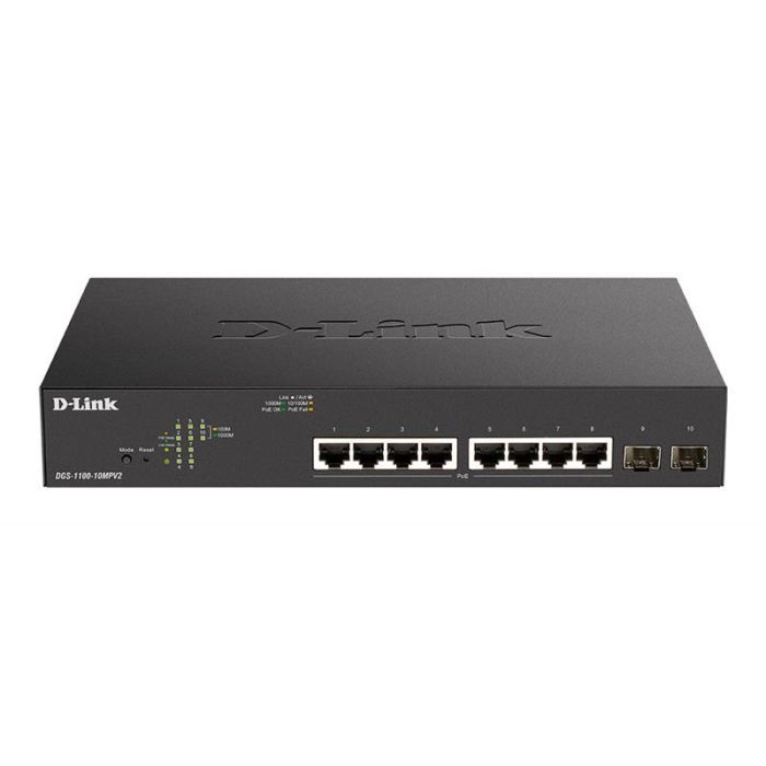 Коммутатор сетевой D-Link DGS-1100-10MPV2 Фото