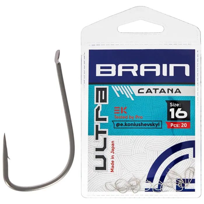 Крючок Brain Ultra Catana 16 (20шт/уп) Фото