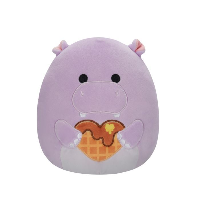 Мягкая игрушка Squishmallows Бегемот Ханна 19 см Фото