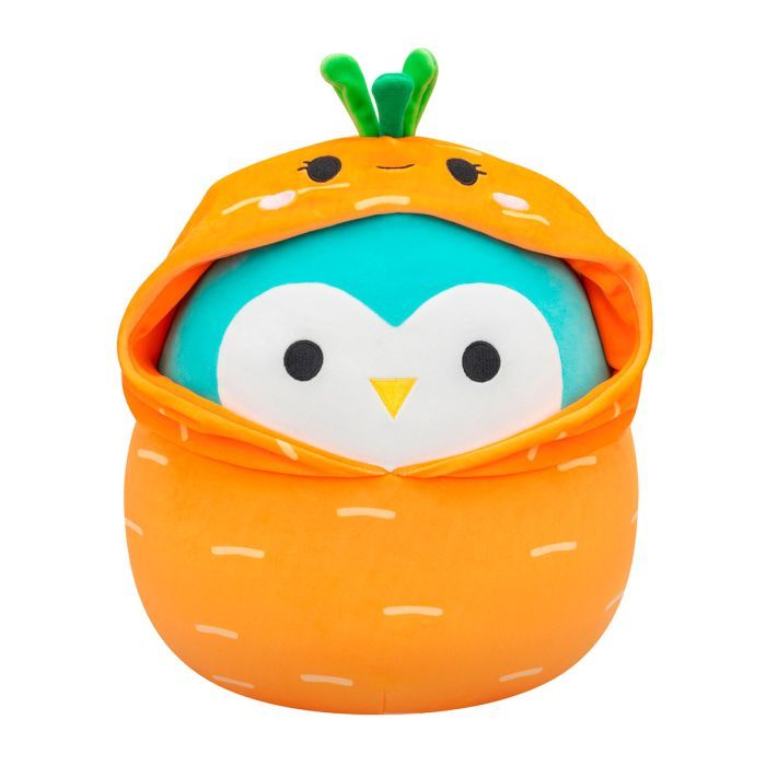 Мягкая игрушка Squishmallows Сова Уинстон 30 см, в одежде Фото