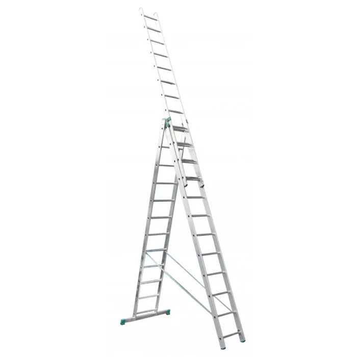 Лестница ITOSS универсальная трехсекционная 7612, 3х12 Фото
