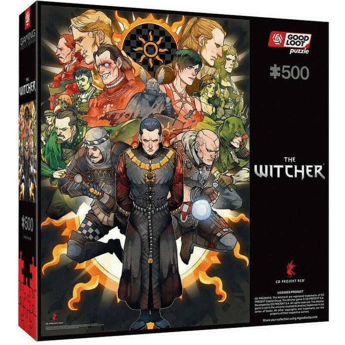Пазл GoodLoot Witcher Nilfgaard 500 элементов Фото