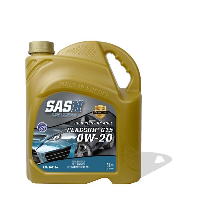 Моторное масло SASH FLAGSHIP G15 0W-20 ILSAC-GF5 5л Фото
