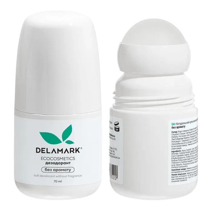 Дезодорант DeLaMark Без аромата 70 мл Фото