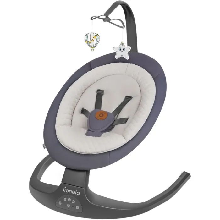 Кресло-качалка Lionelo Ralf Grey Graphite Фото