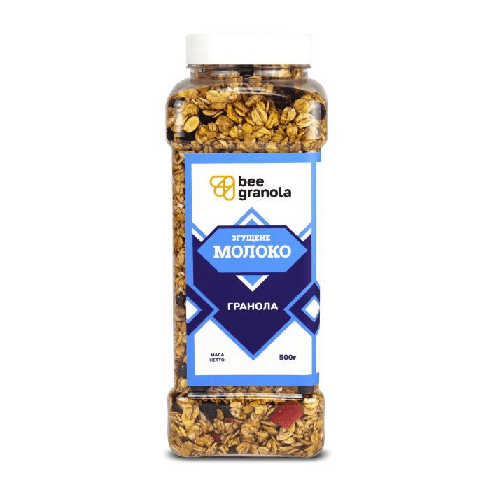 Гранола Bee Granola Молоко сгущенное 500 г Фото