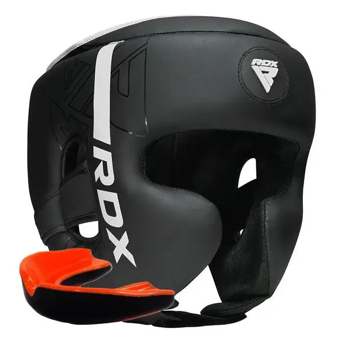 Боксерский шлем RDX F6 KARA Matte White L Фото