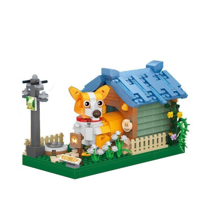 Конструктор LOZ mini Корги Фото