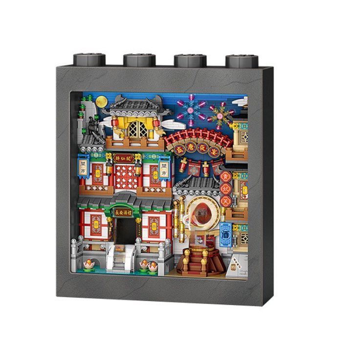 Конструктор LOZ mini Дворцовый банкет в эпоху династии Тан без фигурок Фото