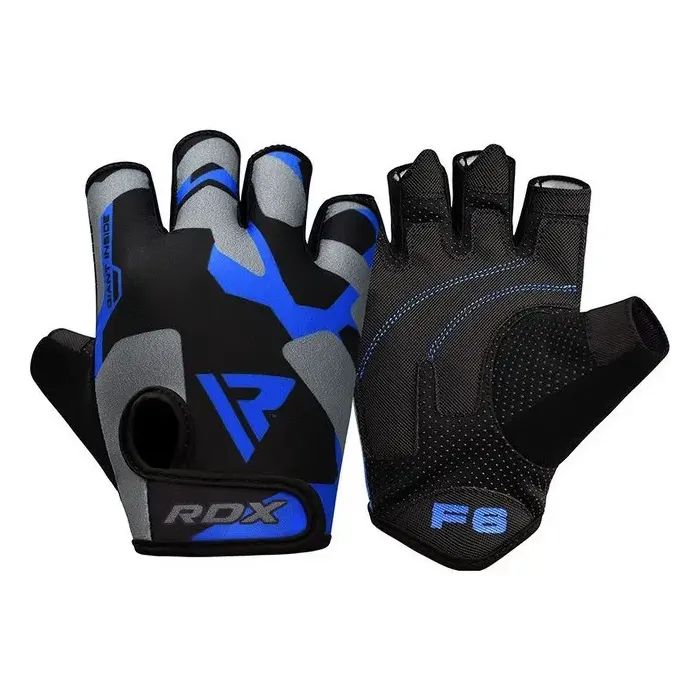 Перчатки для фитнеса RDX F6 Sumblimation Blue S Фото