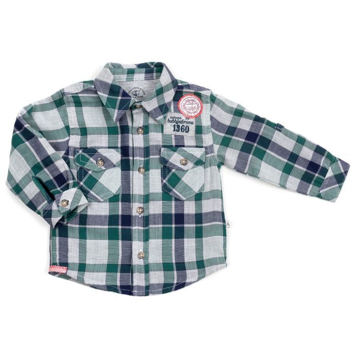 Рубашка детская Aziz в клетку Фото