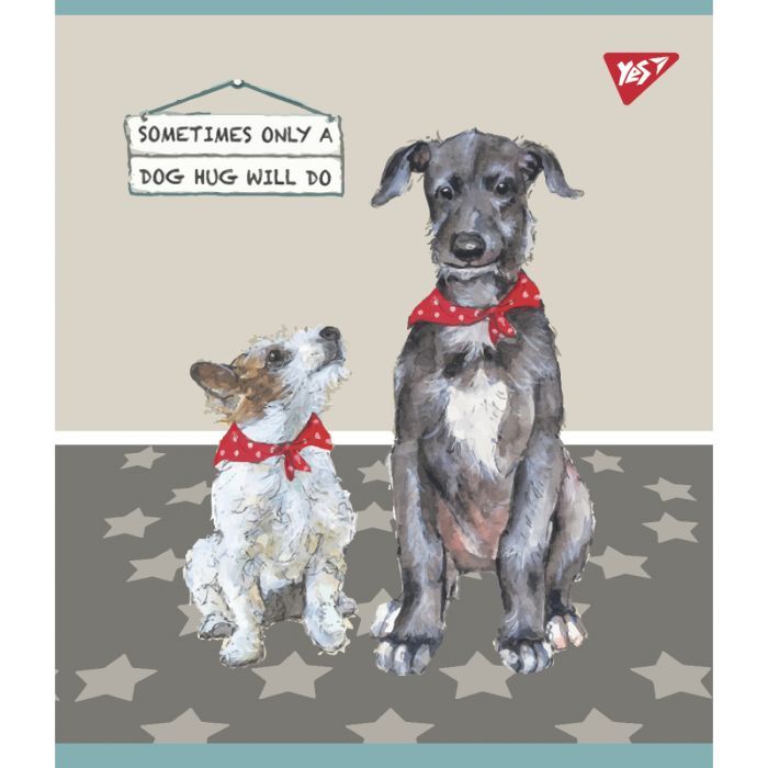 Тетрадь Yes А5 Собаки 12 листов линия Фото