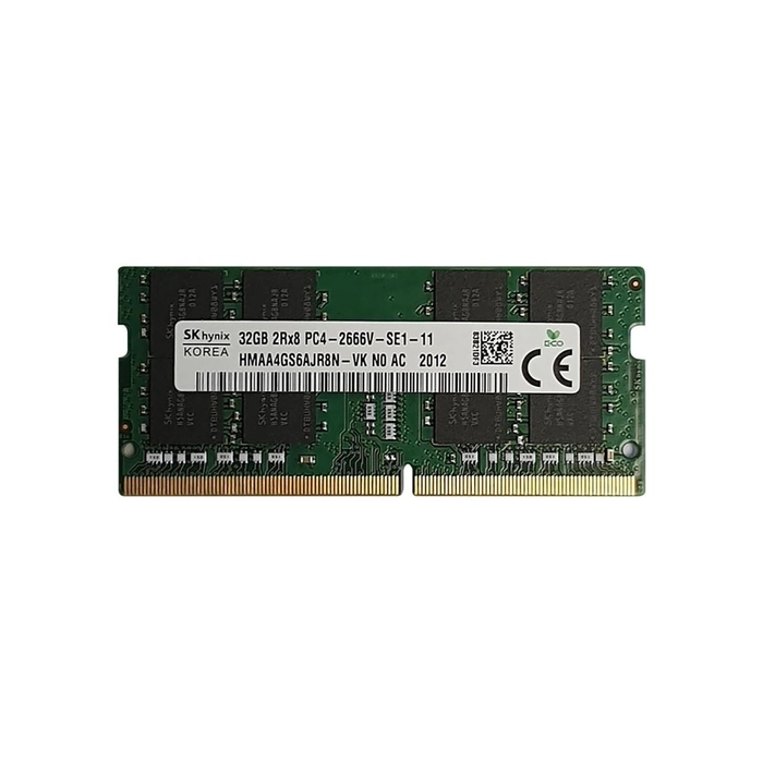 Модуль пам'яті для ноутбука SoDIMM DDR4 32GB 2666 MHz Hynix (HMAA4GS6AJR8N-VK)