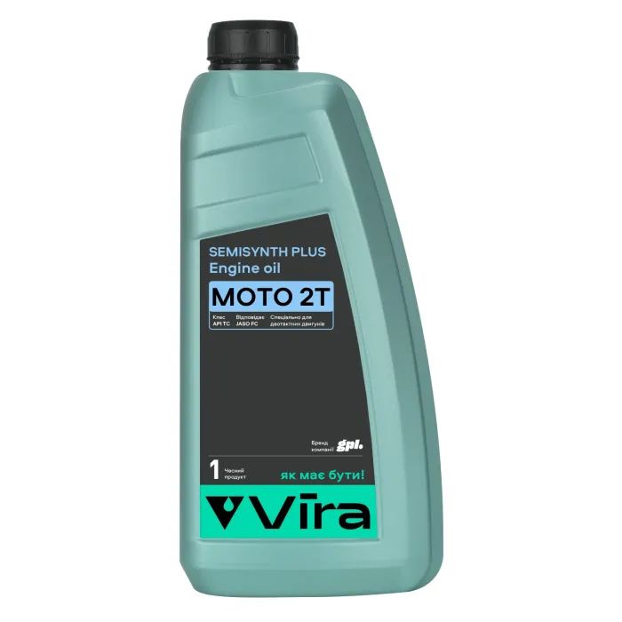 Моторное масло VIRA Moto 2T TC 1 л Фото