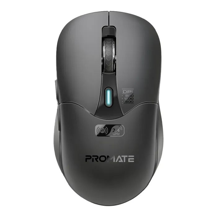 Мышка Promate Samo Wireless/Bluetooth Black Фото