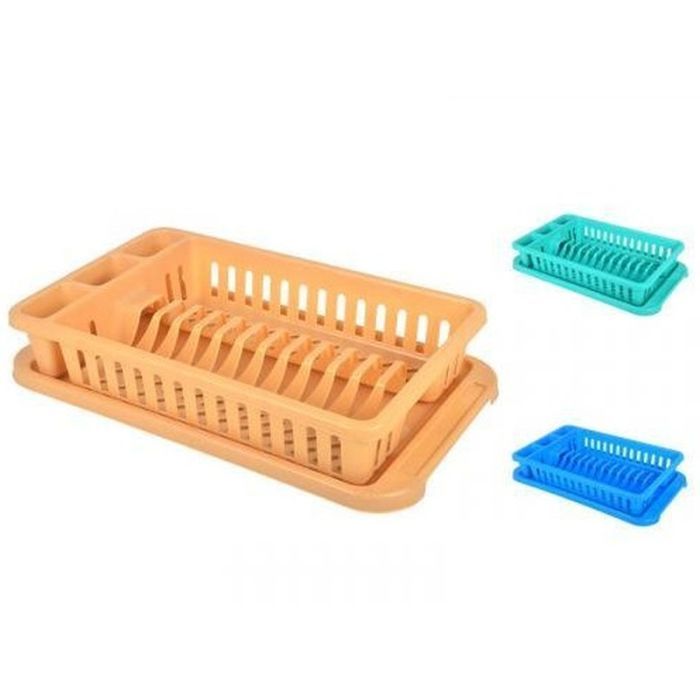 Сушилка для посуды Консенсус 1 ярус бежева Фото