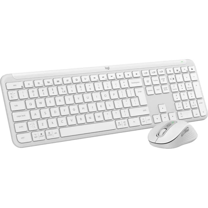 Комплект Logitech MK950 Bluetooth/Wireles UA Off-White Фото