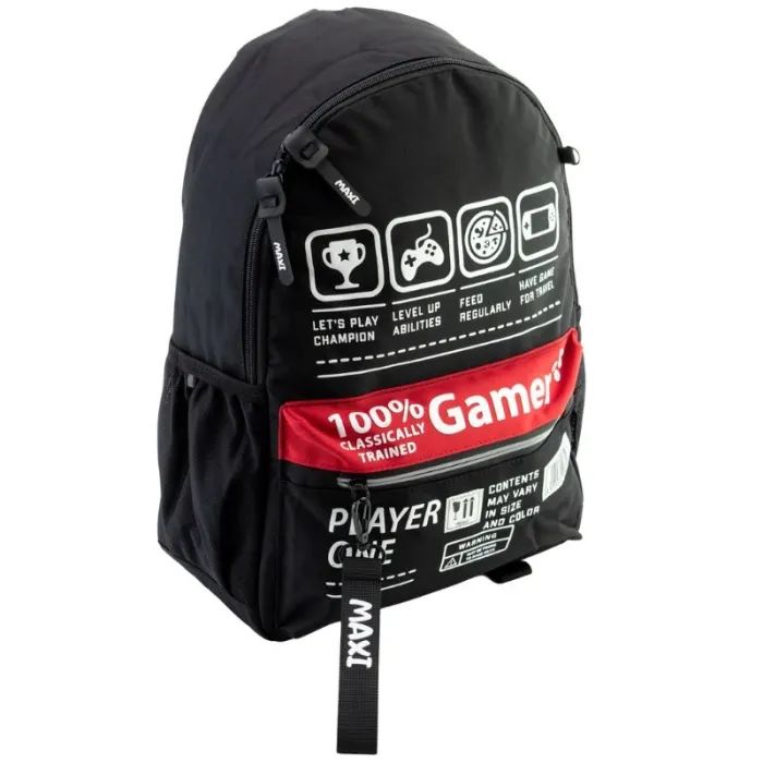 Рюкзак школьный Maxi 16.5" Черный Фото