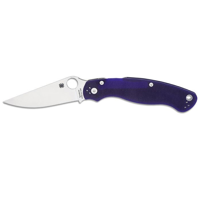 Нож Spyderco Military 2 S110V Dark Blue G10 Фото
