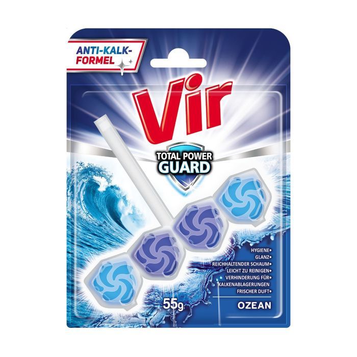 Туалетный блок Vir Total Power Guard Океан 55 г Фото