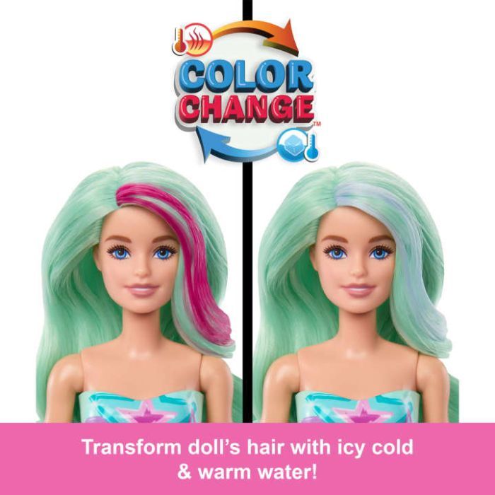 Кукла Barbie Кольорове перевтілення, серія Таємниці моря (сюрпр Фото 4