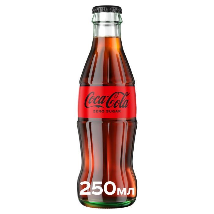 Напиток Coca-Cola Zero Безалкогольный сильногазированный Без сахара Фото