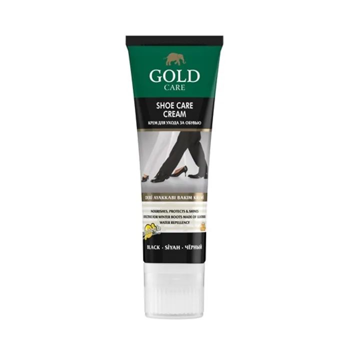 Крем для обуви GoldCare Черный 80 мл Фото